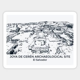 Joya de Cerén Archaeological Site - El Salvador Magnet